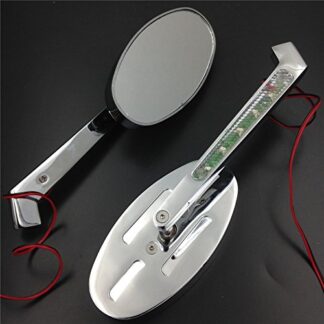 SMT-Turn signal Running Light Mirror Compatible With Yamaha YZFR1 R6 FZR600 YZF600R OVAL new [B00RUDVCF2]