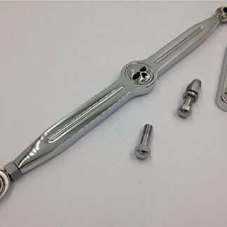 Skull Gear Shift Linkage for Harley CVO Electra Glide Fat Boy Heritage Softail Chrome