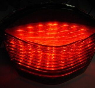 Smoke LED Tail Brake Light with Turn Signal For 06-08 Kawasaki NINJA 650R ER6