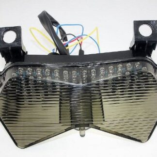 Smoke LED Tail Light With Turn Signals For 2003-2004 Kawasaki ZX6R-636