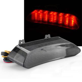 Smoked Integrated LED Rear Tail Light Brake Turn Signal for Yamaha YZF R1 02 03smoked Integrated LED Rear Tail Light Brake Turn Signal for Yamaha YZF R1 02 03