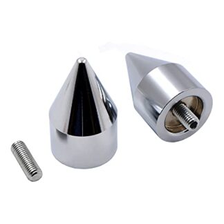 Spike Bar End For Kawasaki Zx 750 900 650R 7R 9R Z1000 10R Zx11 12R Zx14 Chrome
