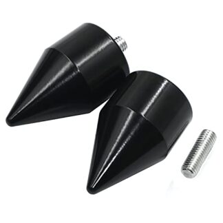 Spike Bar End Kawasaki Zx 750 900 650R 7R 9R Z1000 10R Zx11 Zzr1200 Zx14 Black