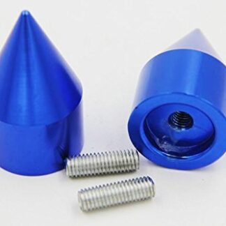 Spike Bar Ends For Kawasaki Ninja 250 500 Zx600 Zx6 636 Zzr600 Zx6R Zx6Rr Blue