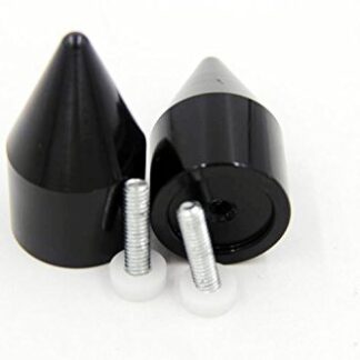 Spike Bar Ends For Yamaha Yzfr6 2006-2012 Yzfr1 1998-2012 Fjr-1300 2003-2010 Bk