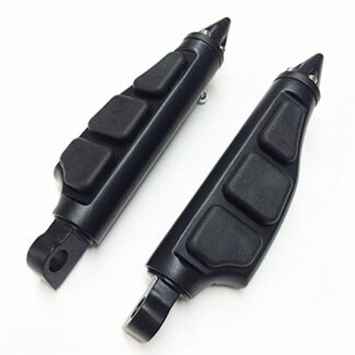 Stiletto Piquets Piquets de pied pour Harley Softail Sportster Dyna Glide Fat Boy Noir
