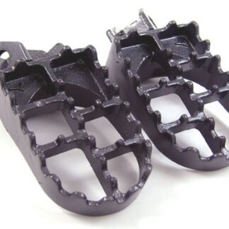 Suzuki DR250 DR350 DR650 Foot Pegs, Black