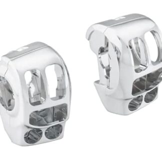 Switch Housing Cover Kit Compatible with 96-17 Harley Touring