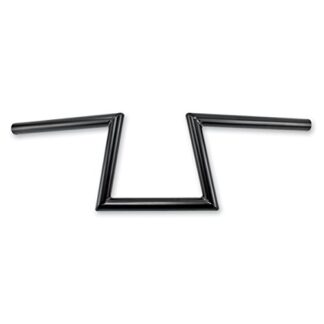 TC Bros. Choppers 101-0132 1" Slant Z Handlebars - Black Dimpled