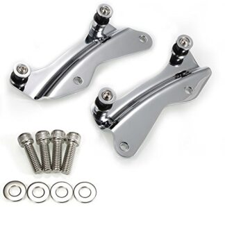 TJMOTO Chrome Four Points 4 Point Docking Hardware Kit For Harley Davidson Electra Glide Road King 2014-2019