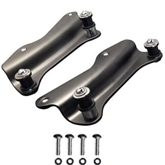TJMOTO Matte Black 4 Point Docking Hardware Kit For Harley Davidson Electra Glide Road King 2014-2019