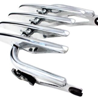 TMS Chrome Detachable Stealth Luggage Rack for Harley Touring 2009-2013 FLHR FLTR