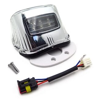 Tail Brake Light For Harley FLT FLST FXST Dyna Sportster 1999-Later Clear Lens