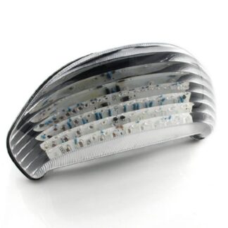 Tail Light for 2000-2005 Kawasaki ZX-12R Integrated Running Brake Stop Turn Signal Blinker License Plate Lamp by Astra Depot