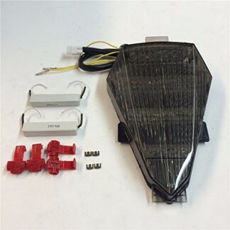 Tail light Brake Signal Turn Signal Smoke Lence Yellow Red LED Light For 2008 2009 2010 2011 2012 2013 YAMAHA YZF-R6