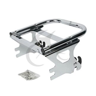 Tengchang Detachable Two-up Tour Pack Mounting Luggage Rack For Harley Touring 97-08 by Tengchang