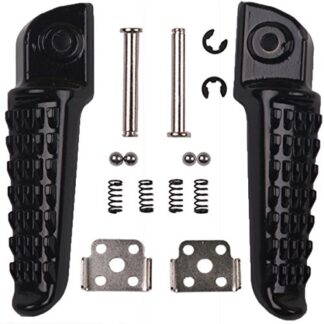 Tengchang REAR Footrests Foot pegs Fit for Kawasaki Ninja ZX10R 2004-2011 ZX12R 2000-2005 ZX6R 1995-2011 250R EX250 2008-2013 KLE650 2007-2009