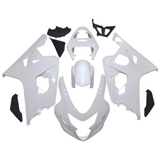 Unpainted Drilled ABS Bodywork Fairing Kit for SUZUKI GSXR600/750 2004 05 SET