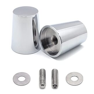 Volar Chromed Left And Right Handle Bar Ends For Kawasaki Ninja 250 500 650R