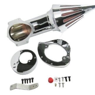 Vtx 1300 R C S F Chrome Spike Air Cleaner Intake Filter All Year