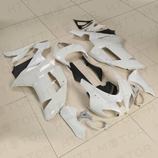 White Unpainted ABS Plastic Fairing Cowl Bodywork For KAWASAKI ZX6R 2007 2008 US