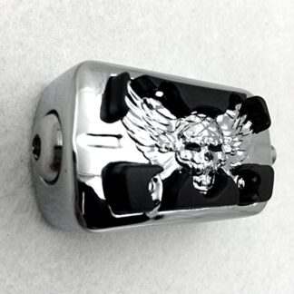 Wing Skull Zombie Shape FOOT PEG PEDAL FOR HARLEY DAVIDSON DYNA V-ROD CVO SOFTAIL 87-14
