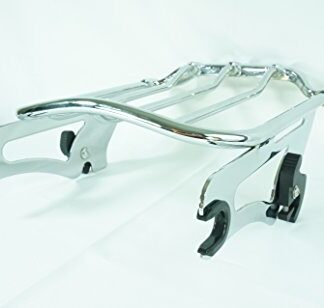 XFMT Detachables Air Wing airwing Two-Up Luggage Rack Compatible with Harley Davidson Touring '09-'16 Street Glide FLHX Road King FLHR Electra Glide FLHT Road Glide FLTR