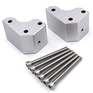 XHT- 2" Lift Risers Handle Bar Adapter Compatible with KAWASAKI GTR 1400 / CONCOURS 14 / ZG 1400 [P/N: GZSP-ZG-034]