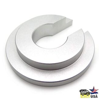 XHT- 20mm Billet CNC Aluminum Rear Suspension Lowering Kit Compatible with 1290 Super Adventure 2015-2016 Super Adventure R/S 2017-2019 Silver [P/N: GZSP-K1-011]