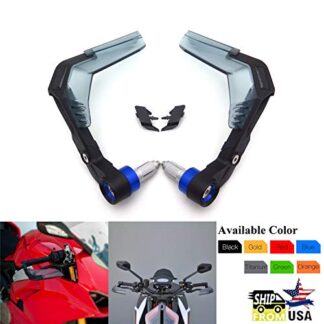 XHT- 22mm 7/8" Brake Clutch Levers Protector Hand Guard Compatible with Ducati 1098 R/S 899 1299 1199 959 [P/N: GZSP-SP-010]