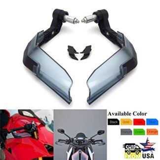 XHT- 22mm 7/8" Brake Clutch Levers Protector Hand Guard Compatible with Ducati 1098 R/S 899 1299 1199 959 [P/N: GZSP-SP-010]