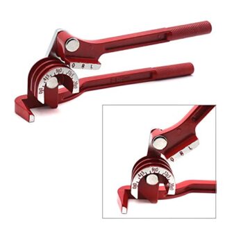 XHT- 3-IN-1 Tubing Bender Brake Line Copper Brass Aluminum Steel Bender Tool US SHIP [P/N: ET-TOOL029-RED]