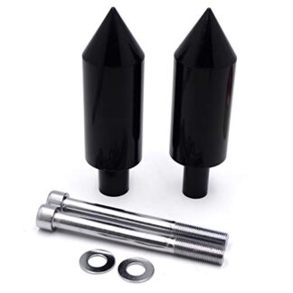 XHT- Extended Aluminum Spike FRAME SLIDERS BLACK For 2003-2006 CBR600RR CBR600 [P/N: MT290-016]