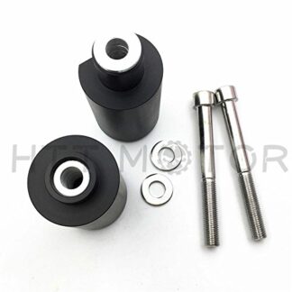 XHT-For 2004-2005 Suzuki GSXR600 GSXR750 GSXR 600 750 BLACK FRAME SLIDERS