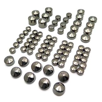 XHT- Gun Black Engine/Transmission Bolt Cover Top Cap For 1991-2013 Harley Dyna Twin Cam [P/N: MT247-003]