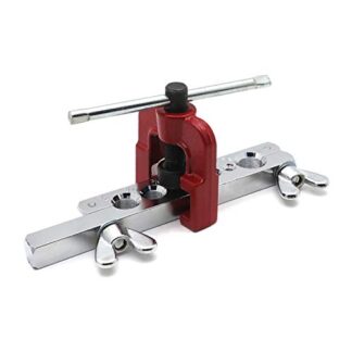 XHT- Professional 45 Degree Double Flaring Copper Brake Line and Brass Tubing Tool [P/N: ET-TOOL027-RED+SR]