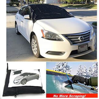 XHT-Replacement of Car SUV Front Window Foldable Snow Ice Frost&Sun Shade Protector Cover Block New