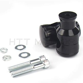 XHT- Replacement of Smooth Black Straight 2" Rise 1 1/4" Mount Handlebar Risers for Harley