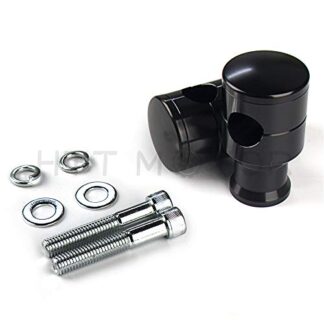 XHT- Replacement of Smooth Black Straight 2" Rise 1" /25mm Mount Handlebar Risers for Harley