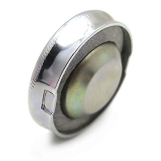 XHT- Vintage BSA Triumph Norton Ariel 2" Smooth Ceandess Oil Tank Filler Cap Compatible with Most English Made Motorcycle 2" push and turn cap [P/N: RS059/XH6004-004]