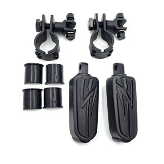 XHT(BC)- 1" 1 1/4" Highway Radical Flame Foot Pegs Clamps mounting Bracket For TRIUMPH ROCKET 3 2300CC