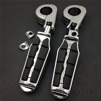 XHT(BC)- 1 1/2" Highway Tombstone offset Mount P Clamp Foot peg for GoldWing GL