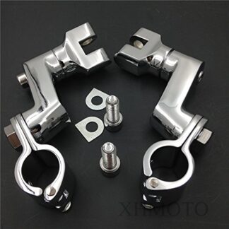 XHT(BC)- 1" Engine Guard Longhorn Footpeg Clamps for GL VT750 Magna Shadow TRIUMPH