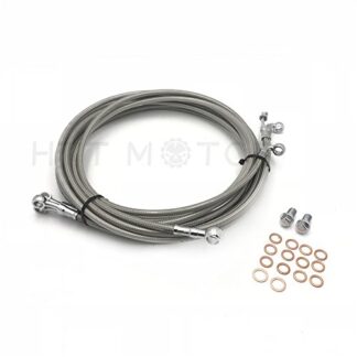 XHT(BC)- 10-14" APE CABLE Clutch Cable ABS Tri-Brake FOR Harley 14-20 Touring ABS STAINLESS