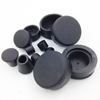 XHT(BC)- 12x Black Rubber Frame Plugs for Motorcycle Fairing Suzuki GSX-R 1000 2007 2008