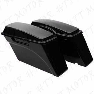 XHT(BC)-1Set Unpainted Hard Saddle bags Saddlebags For Harley Road King Glide 1994-2013