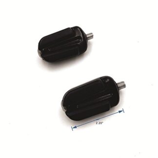 XHT(BC)- 2 PCs Black Slipstream Shifter Peg For Harley Davidson all models (Softail Deluxe FLSTN/Deluxe EFI FLSTNI/Springer Classic FLSTSC/Springer Classic EFI FLSTSCI/Standard FXST)