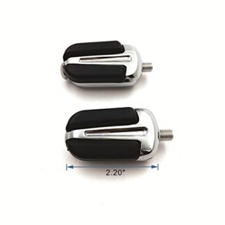 XHT(BC)- 2 PCs Chrome Slipstream Shifter Peg For Harley Davidson all models (Electra Glide Standard FLHT/Electra Glide Classic FLHTC/Electra Glide Standard EFI FLHTI/Road Glide EFI FLTRI)