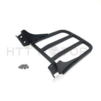 XHT(BC)-2-UP Black Sport Luggage Rack For Harley 04 & up XL models 02-05 Dyna