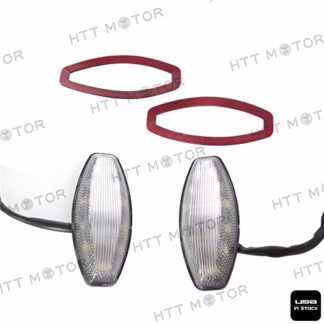 XHT(BC)- 2X Turn Signal Lights Blinker Marker For 1998-1999 Yamaha YZF-R1 Clear